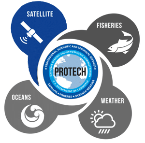 NOAA Protech Satellite domain logo